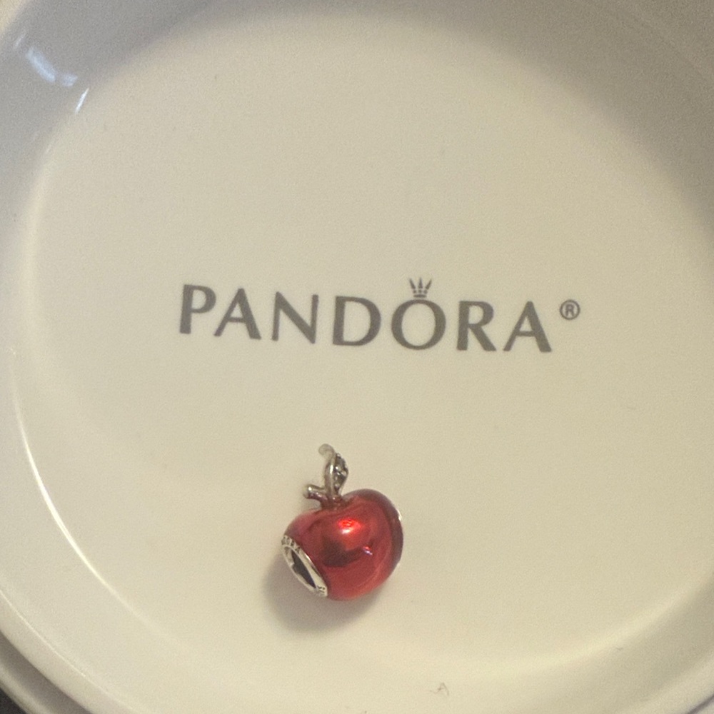 Pandora Shiny Red Apple Pendant